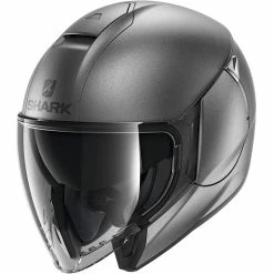Budget ???? Plastic Shark Citycruiser Blank Mat Helmet Anthracite ????