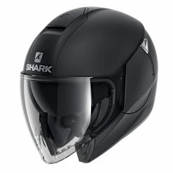 New ???? Plastic Shark Citycruiser Blank Mat Helmet Black Matt ✨