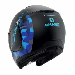 Deals ???? Plastic Shark Citycruiser Genom Mat Helmet Black Blue ???? -Shark shop shark citycruiser genom mat blu 2