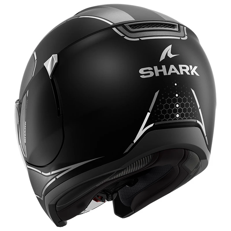 Hot Sale ???? Plastic Shark Citycruiser Krestone Mat Helmet Black Grey ???? 4 Hot Sale ???? Plastic Shark Citycruiser Krestone Mat Helmet Black Grey ???? - Image 2