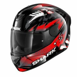 Best Pirce ???? Plastic Shark D-skwal 2 Penxa Helmet Black Red ????