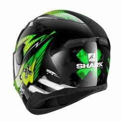 Hot Sale ???? Plastic Shark D-skwal 2 Penxa Helmet Green Yellow ???? -Shark shop shark dskwal2 penxa verdegiallo 3