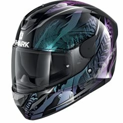 Outlet ✔️ Plastic Shark D-skwal 2 Shigan Helmet Black Violet ????