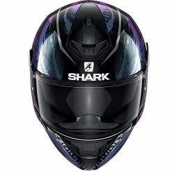 Outlet ✔️ Plastic Shark D-skwal 2 Shigan Helmet Black Violet ???? -Shark shop shark dskwal2shigan violanero 3