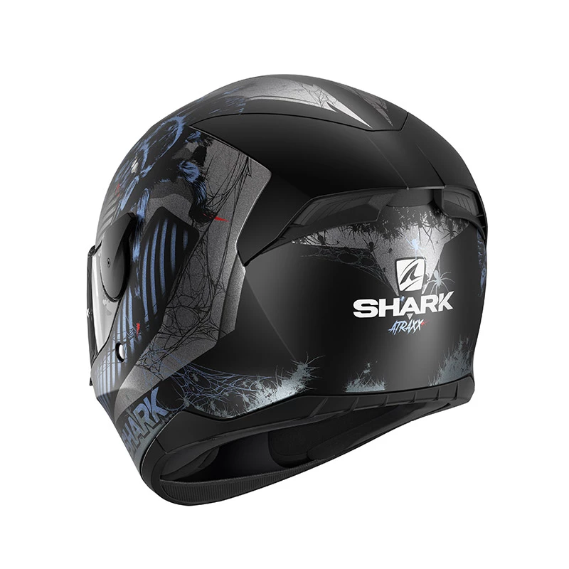 Promo ???? Plastic Shark D-skwal 2 Atraxx Mat Helmet Anthracite Blue ???? 4 Promo ???? Plastic Shark D-skwal 2 Atraxx Mat Helmet Anthracite Blue ???? - Image 2
