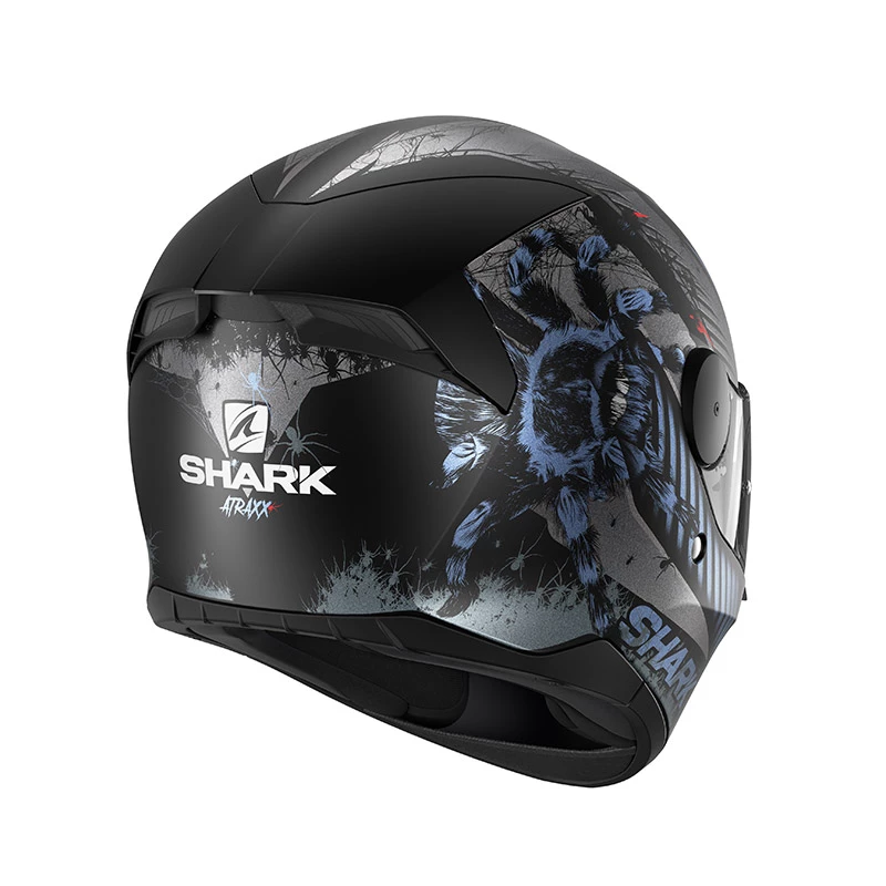 Promo ???? Plastic Shark D-skwal 2 Atraxx Mat Helmet Anthracite Blue ???? 7 Promo ???? Plastic Shark D-skwal 2 Atraxx Mat Helmet Anthracite Blue ???? - Image 5