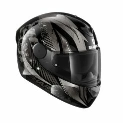 Top 10 ???? Plastic Shark D-skwal 2 Atraxx Helmet Anthracite Silver ???? -Shark shop shark dskwal 2 atraxx nero 4