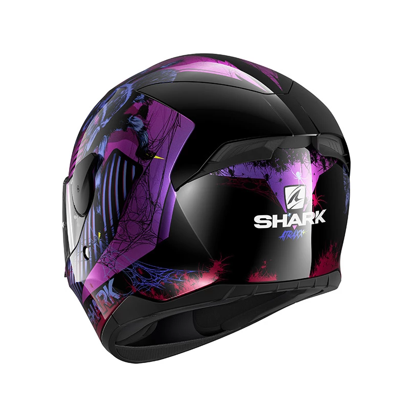 Cheapest ⌛ Plastic Shark D-skwal 2 Atraxx Helmet Black Violet Glitter ✨ 4 Cheapest ⌛ Plastic Shark D-skwal 2 Atraxx Helmet Black Violet Glitter ✨ - Image 2