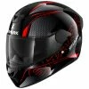 Flash Sale ???? Plastic Shark D-skwal 2 Cadium Helmet Black Red ???? -Shark shop shark dskwal 2 cadium rosso