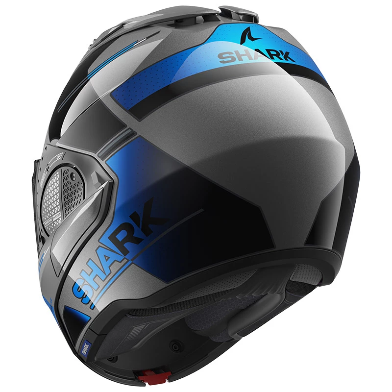 Best deal ???? Plastic Shark Evo Gt Tekline Modular Helmet Grey Blue ???? 4 Best deal ???? Plastic Shark Evo Gt Tekline Modular Helmet Grey Blue ???? - Image 2