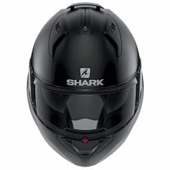 Outlet ???? Plastic Shark Evo Es Blank Mat Modular Helmet Black ???? -Shark shop shark evoes blankmat nero 4
