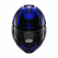 Cheapest ✔️ Plastic Shark Evo Es Endless Mat Modular Helmet Blue Black ???? -Shark shop shark evoes endless mat blu 5