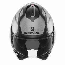 Flash Sale ❤️ Plastic Shark Evo Gt Encke Mat Modular Helmet Silver ⭐ -Shark shop shark evogt enckemat helmet argento 5