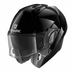 Coupon ???? Plastic Shark Evo Gt Blank Modular Helmet Black ????