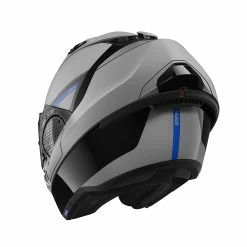 New ???? Plastic Shark Evo Gt Sean Modular Helmet Silver Blue ???? -Shark shop shark evogt sean argentoblu 3