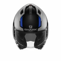 New ???? Plastic Shark Evo Gt Sean Modular Helmet Silver Blue ???? -Shark shop shark evogt sean argentoblu 4