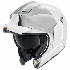 Promo ???? Plastic Shark Evo Jet Blank Modular Helmet White ????
