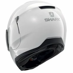 Promo ???? Plastic Shark Evo Jet Blank Modular Helmet White ???? -Shark shop shark evojet blank bianco 3