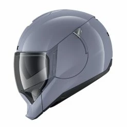 Best deal ???? Plastic Shark Evo Jet Blank Modular Helmet Grey ???? -Shark shop shark evojet blank grigio 3