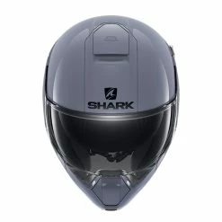 Best deal ???? Plastic Shark Evo Jet Blank Modular Helmet Grey ???? -Shark shop shark evojet blank grigio 4