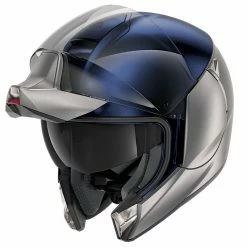 Deals ???? Plastic Shark Evo Jet Dual Blank Mat Modular Helmet Blue ✨