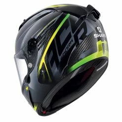 Hot Sale ???? Fiber Shark Race R Pro Carbon Aspy Helmet Yellow ???? -Shark shop shark racerpro carbon aspy giallo 2