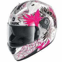 Best Pirce ⌛ Plastic Shark Ridill 1.2 Nelum Helmet White Violet ????