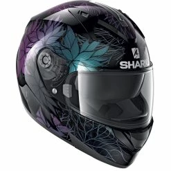 Best Pirce ⭐ Plastic Shark Ridill 1.2 Nelum Helmet Black Glitter ???? -Shark shop shark ridill12nelum violaglitter 4
