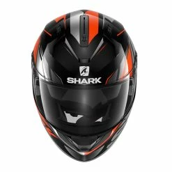 Brand new ???? Plastic Shark Ridill 1.2 Phaz Helmet Black Orange ???? -Shark shop shark ridill 1.2 phaz arancio 3