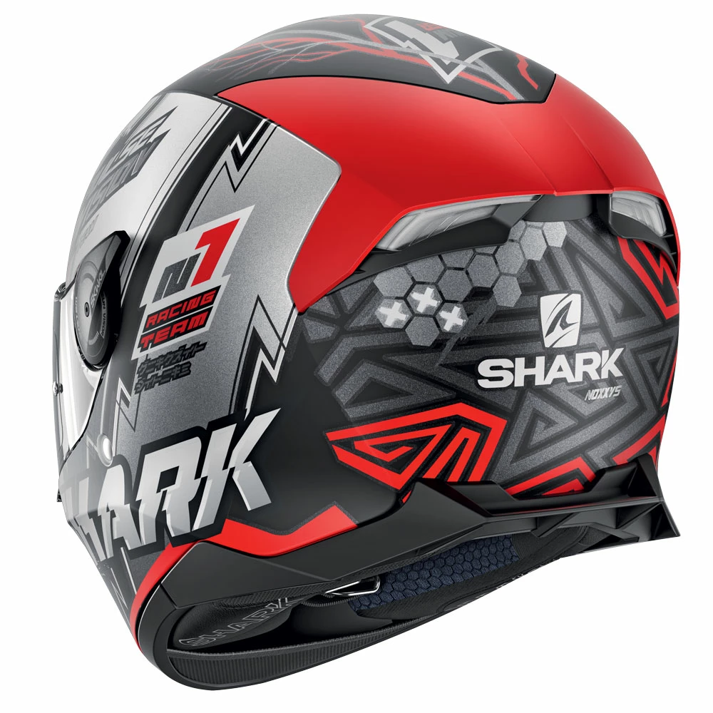Deals ???? Plastic Shark Skwal 2.2 Noxxys Mat Helmet Black Red ???? 4 Deals ???? Plastic Shark Skwal 2.2 Noxxys Mat Helmet Black Red ???? - Image 2