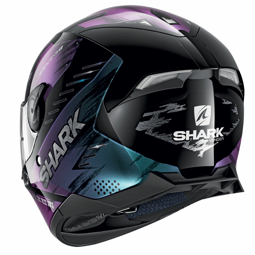 Cheapest ???? Plastic Shark Skwal 2.2 Venger Helmet Black Glitter ⭐ 4 Cheapest ???? Plastic Shark Skwal 2.2 Venger Helmet Black Glitter ⭐ - Image 2