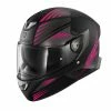 New ???? Plastic Shark Skwal 2 Hallder Mat Helmet Anthracite Purple ????
