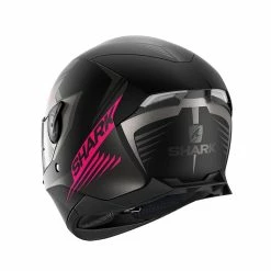 New ???? Plastic Shark Skwal 2 Hallder Mat Helmet Anthracite Purple ???? -Shark shop shark skwal2 hallder mat rosa 2