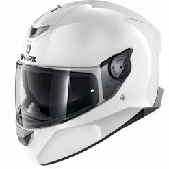 Coupon ???? Plastic Shark Skwal 2 Blank White Led Helmet White ????