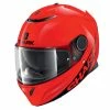 Promo ⭐ Fiber Shark Spartan 1.2 Blank Helmet Red ???? -Shark shop shark spartan1.2 blank rosso