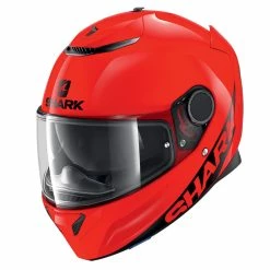 Promo ⭐ Fiber Shark Spartan 1.2 Blank Helmet Red ????