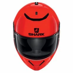Promo ⭐ Fiber Shark Spartan 1.2 Blank Helmet Red ???? -Shark shop shark spartan1.2 blank rosso 3