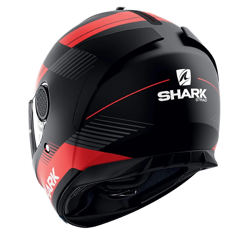 New ???? Fiber Shark Spartan 1.2 Strad Mat Helmet Black Red ???? 4 New ???? Fiber Shark Spartan 1.2 Strad Mat Helmet Black Red ???? - Image 2