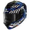 Budget ❤️ Fiber Shark Spartan Gt Bcl Micr E-brake Helmet Blue ????