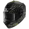 Brand new ✔️ Fiber Shark Spartan Gt Bcl Micr E-brake Mat Helmet Yellow ????
