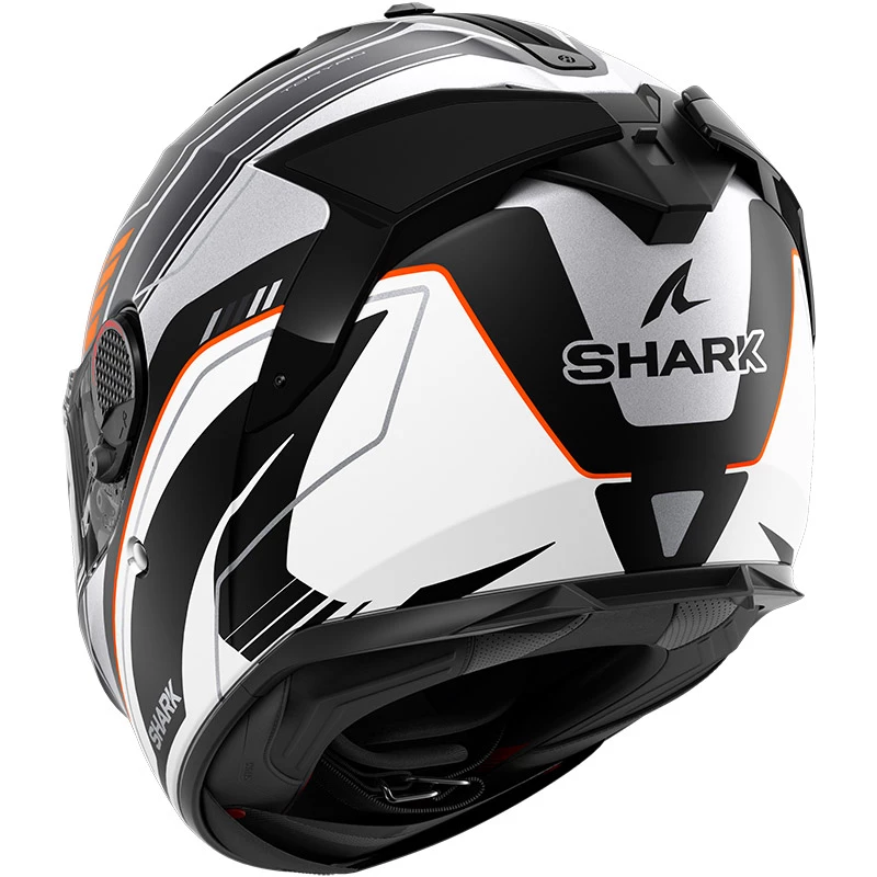 Budget ⭐ Fiber Shark Spartan Gt Pro Toryan Helmet White Orange ???? 4 Budget ⭐ Fiber Shark Spartan Gt Pro Toryan Helmet White Orange ???? - Image 2