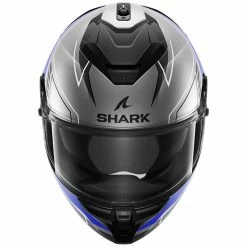 Coupon ⭐ Fiber Shark Spartan Gt Pro Toryan Helmet Grey Blue ???? -Shark shop shark spartan gt pro toryan blu 3