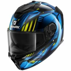 Promo ???? Fiber Shark Spartan Gt Bcl Micr Replikan Helmet Blue ❤️
