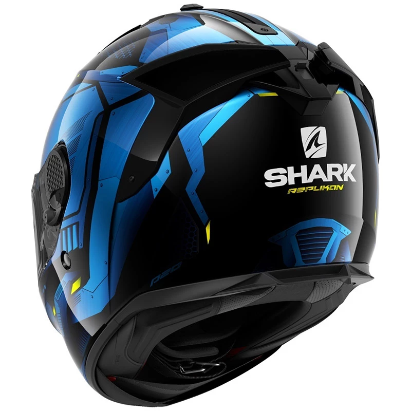 Promo ???? Fiber Shark Spartan Gt Bcl Micr Replikan Helmet Blue ❤️ 4 Promo ???? Fiber Shark Spartan Gt Bcl Micr Replikan Helmet Blue ❤️ - Image 2