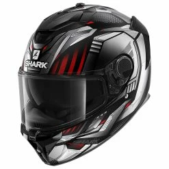 Promo ???? Fiber Shark Spartan Gt Bcl Micr Replikan Mat Helmet Red ????