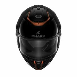 Promo ???? Fiber Shark Spartan Rs Blank Sp Helmet Black Cupper ???? -Shark shop shark spartan rs blank sp cupper 3