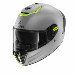 Shark shop 21 Best deal ???? Fiber Shark Spartan Rs Blank Sp Mat Helmet Silver Yellow ????