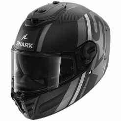 Deals ❤️ Fiber Shark Spartan Rs Carbon Shawn Mat Helmet Grey ????