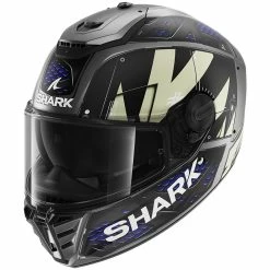 Wholesale ???? Fiber Shark Spartan Rs Stingrey Mat Helmet Black Blue ????