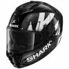 Outlet ???? Fiber Shark Spartan Rs Stingrey Helmet Black White ???? -Shark shop shark spartan rs stingrey nero